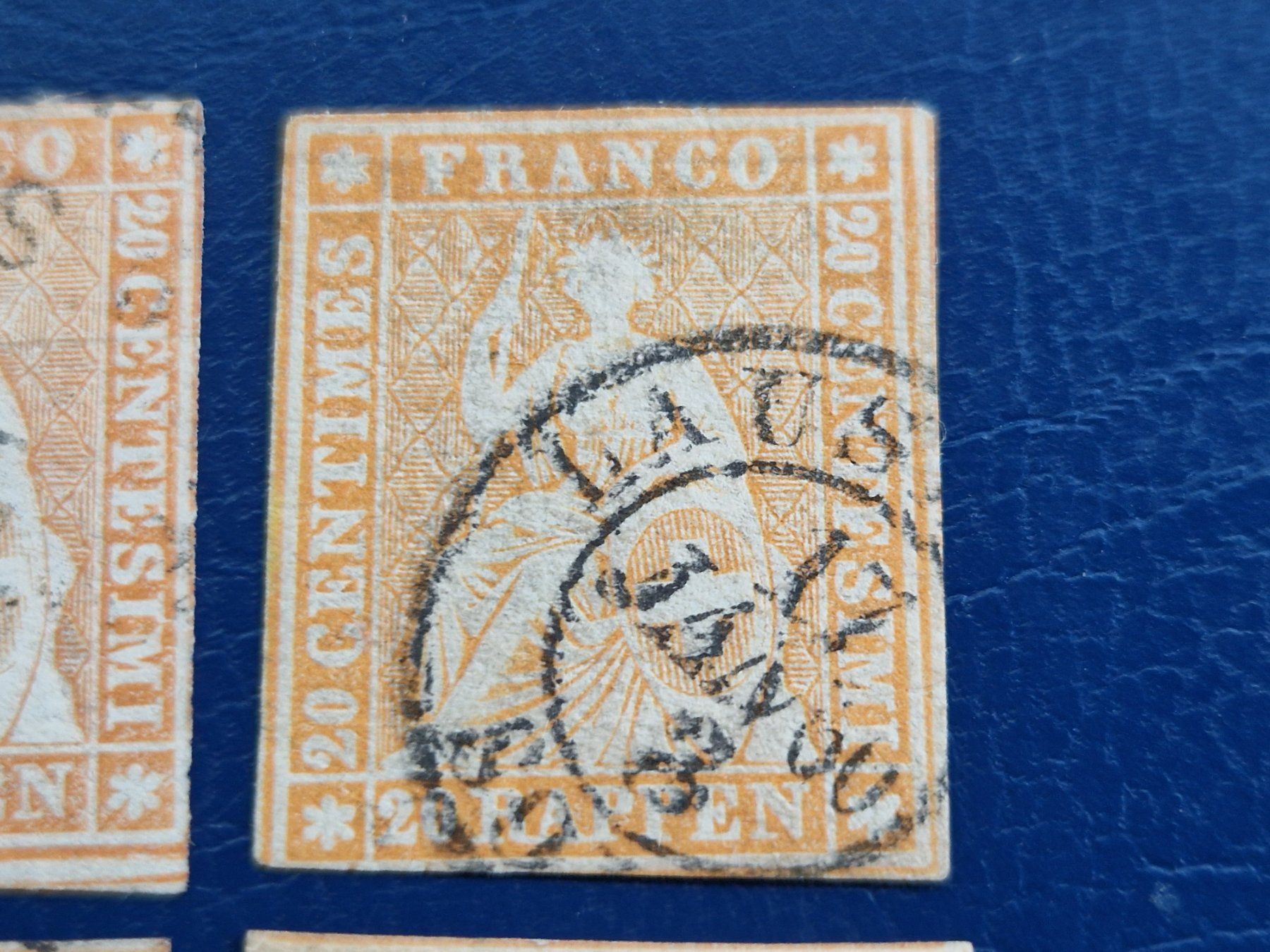 Alle Briefmarken: Strubeli, 4St., D od. G, ab 1.- – Gebraucht aus Burgdorf von Glossy01 2
