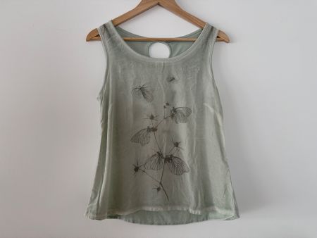 Schönes Seiden/Jersey-Top von NILE, Grösse S