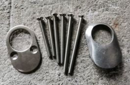 2 Sicherheitsrosetten rostfrei, für KABA-Zylinder 22.0 mm