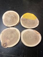 4 Holzscheiben Robinie