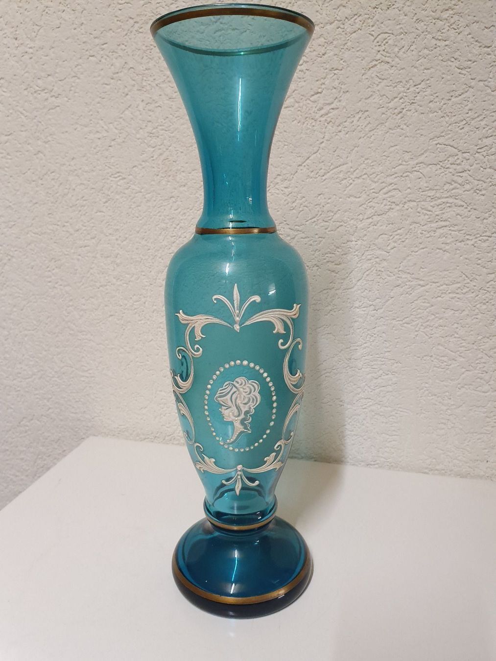 Vasi & Recipienti: Antike Vase Handbemalt ca. um 1900 – Usato da Ibach venduto da Hfedier