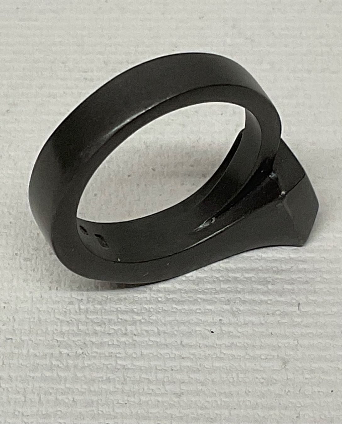 Bottega Veneta Anelli: Bottega Veneta Fingerring, Nagel, Silber – Usato da Zürich venduto da -Panoptikum- 2