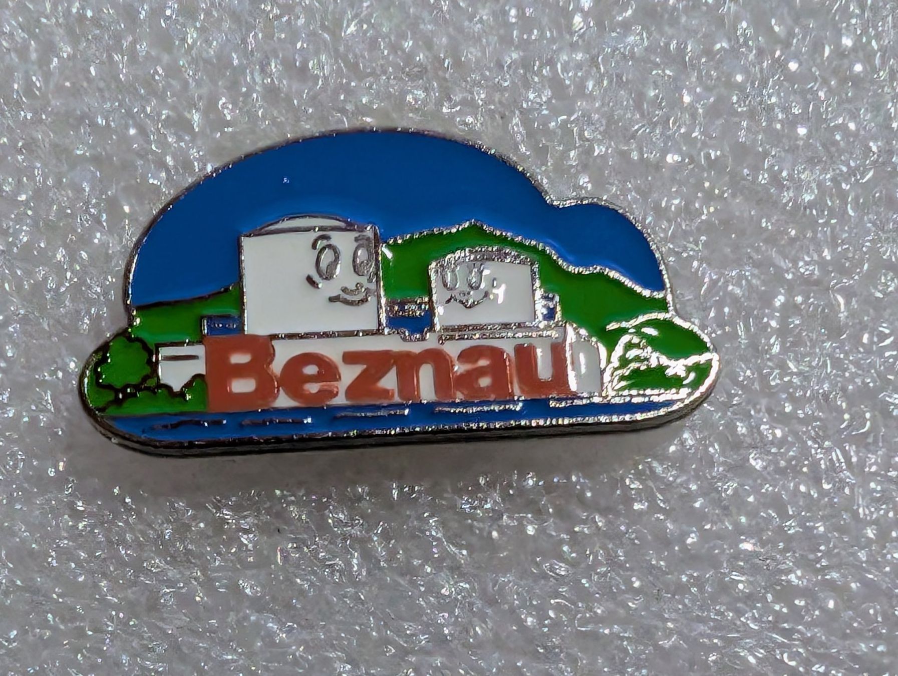 Plaketten & Abzeichen: Ansteckpin 263: Beznau – Gebraucht aus Oppligen von Pin-Fall-Shop