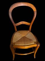 Chaise Louis Philippe en bois massif 