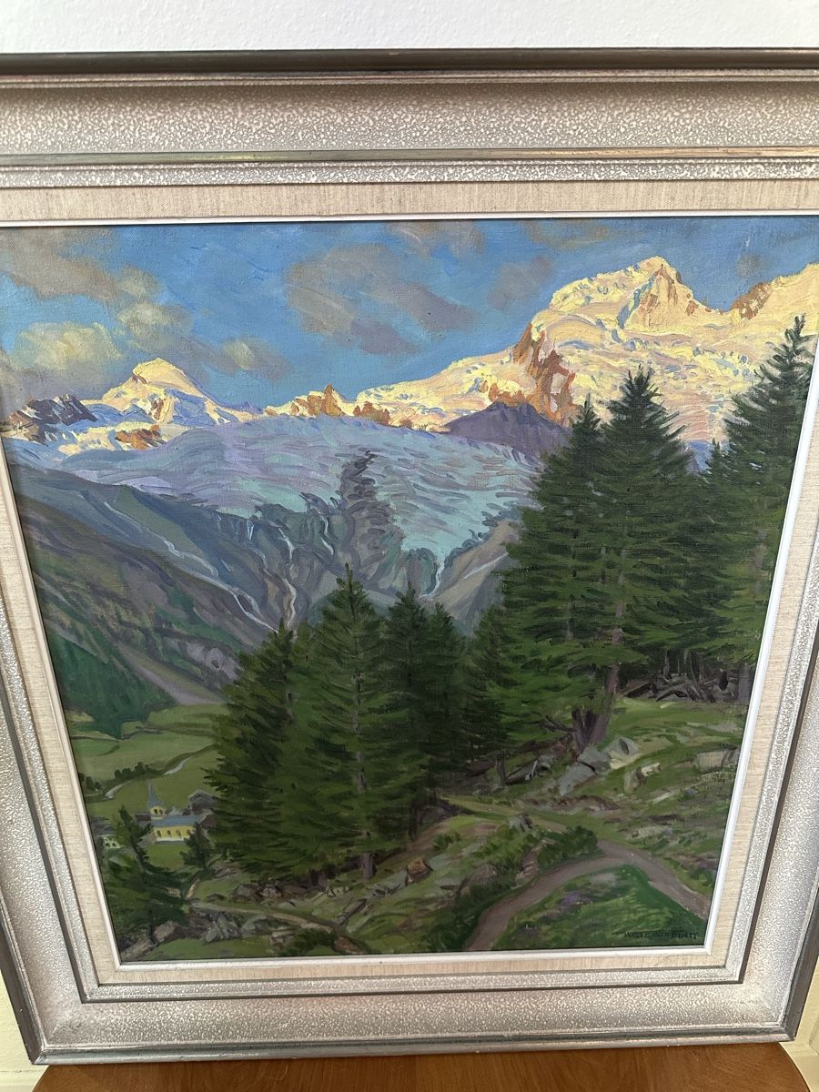 Dipinti: Wunderschönes Landschaftsbild von Waldemar Fink – Usato da Interlaken venduto da StephanJJ66 1