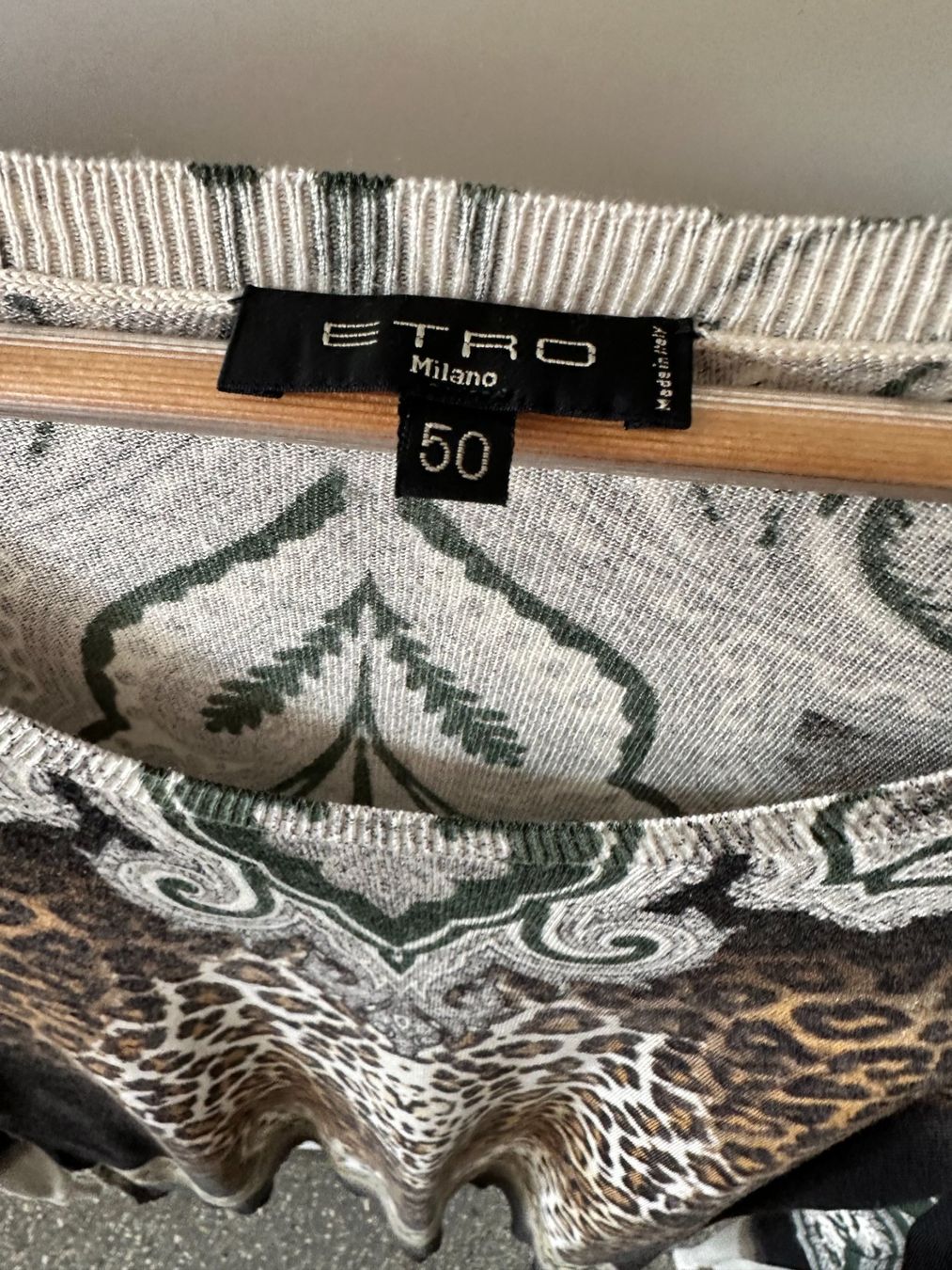 Etro Maglioni & Felpe: Pull ETRO 100% cachemire ETRO-Pullover Kaschmir 890CHF NEU – Usato da Genève venduto da Mycollection 1