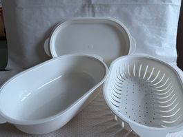 Tupperware - Récipient et passoire