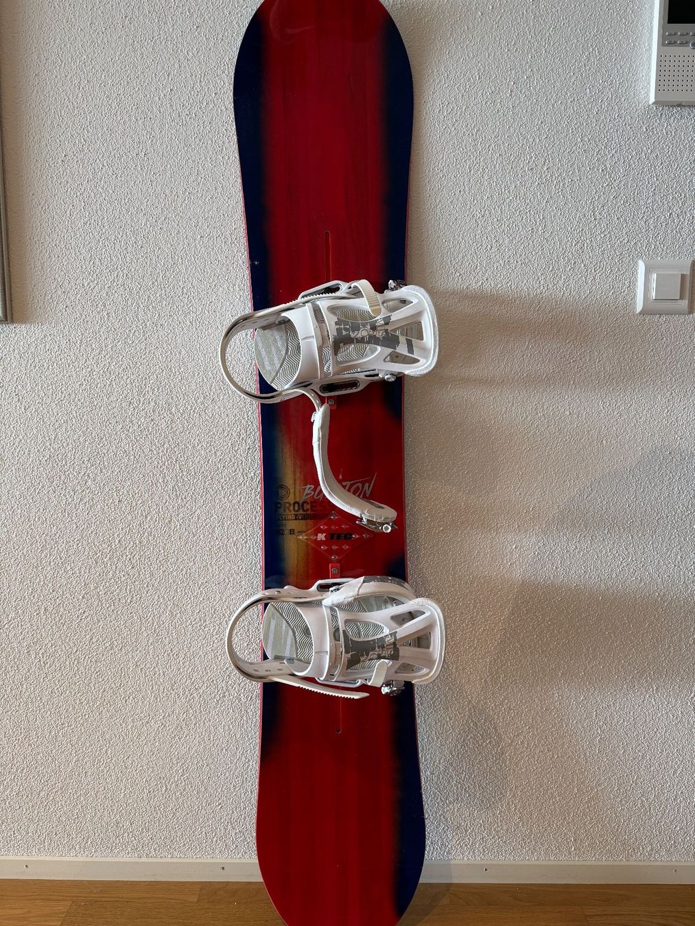 Board: Snowboard Burton Flying V - Process 162 / Cartels / Bag – Usato da Oberbuchsiten venduto da Samson1.0