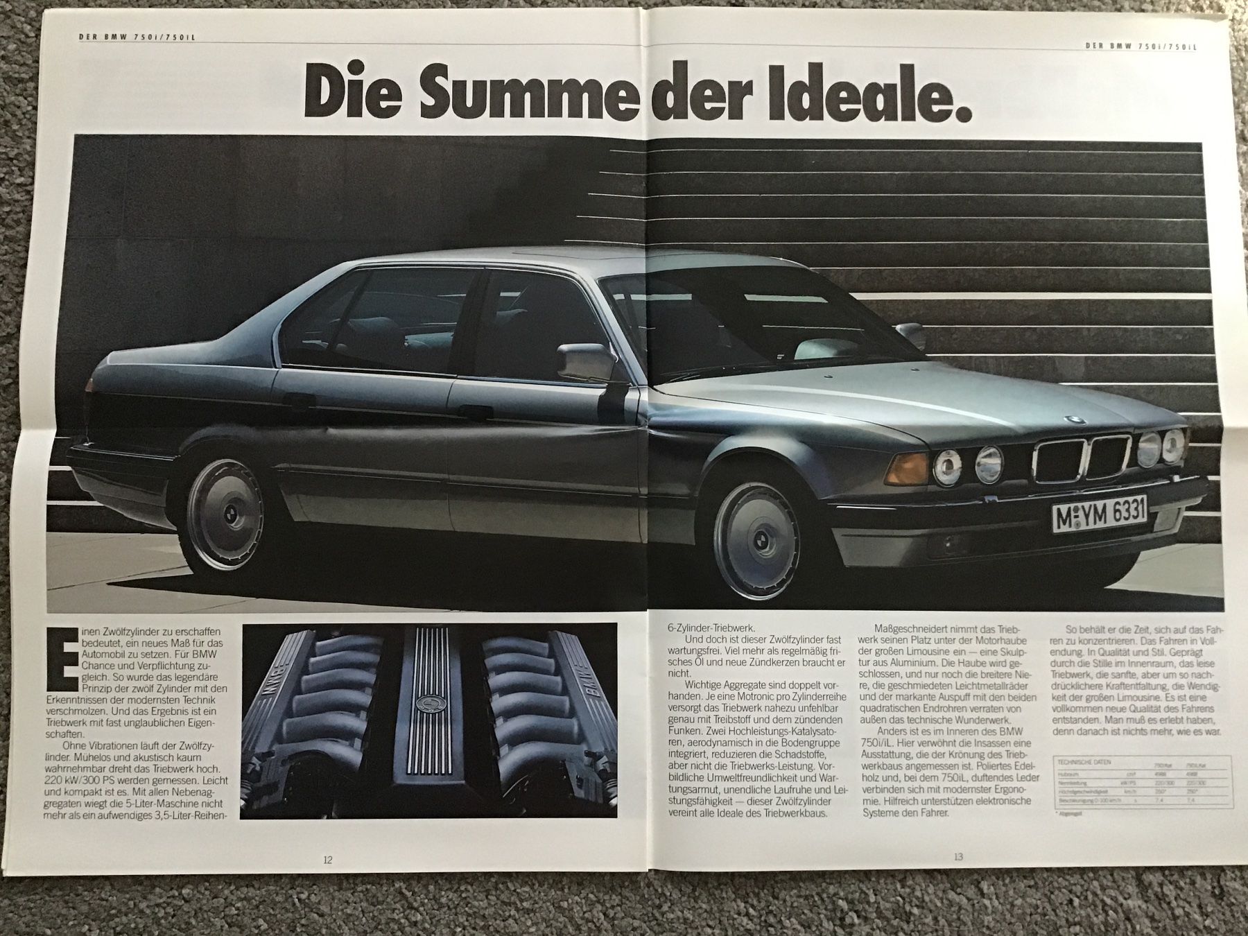 BMW Documenti: BMW Programm Verkaufsprospekt 16 Seiten 2/1987 – Usato da Scherzingen venduto da Starseller62 6