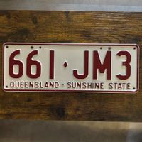 🇦🇺 Australien - Queensland 661-JM3 - Autoschild 