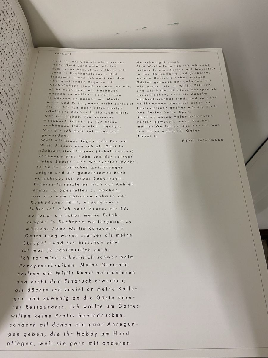 Libri: Tafelbilder Horst Peterman&Willi Rieser – Usato da Dietikon venduto da brocki-eyra 3