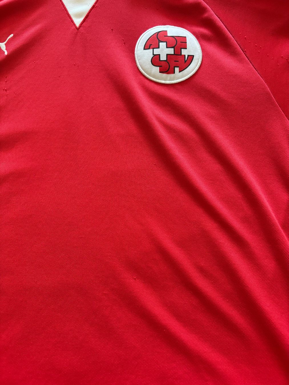 Puma Canottiere & Pantaloni: Schweiz Nati Heimtrikot 2002-2003 Original – Usato da Bern venduto da Lelixino 7