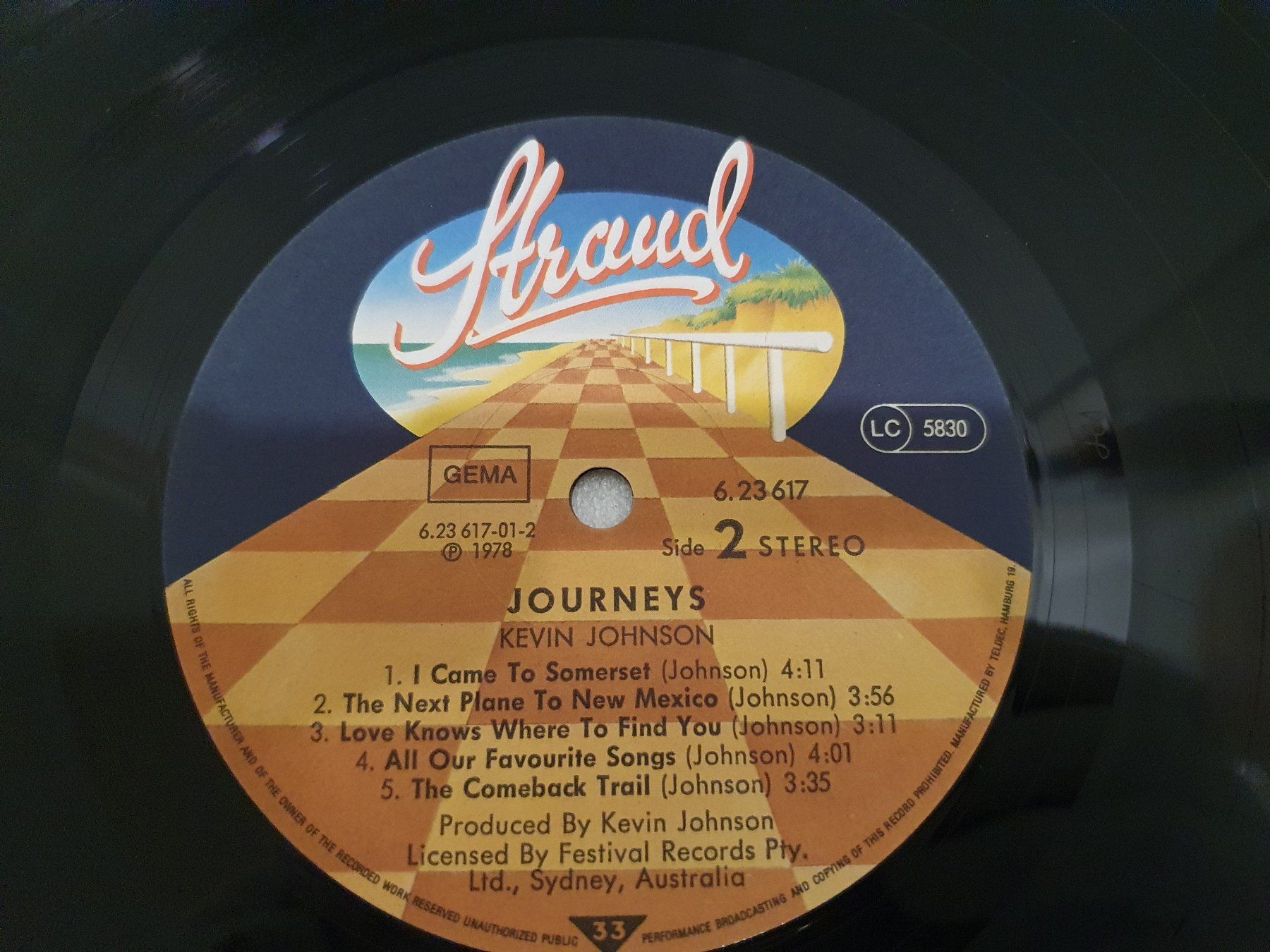 Dischi in vinile: Kevin Johnson – Journeys – Usato da Uster venduto da Vinyl-Leidenschaft 6
