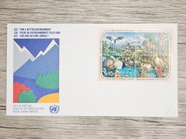 CL22 Enveloppe + Timbre UN / Suisse 1991