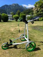 Top Zustand! Golf Trolley Big Max Blade IP Weiss/Grün