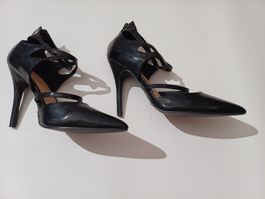 Heels / Dress Sandalen Schwarz, Gr 39