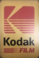 Kodak Blechschild 30 x 20 Fotoapparat Polaroid Retro FIlm