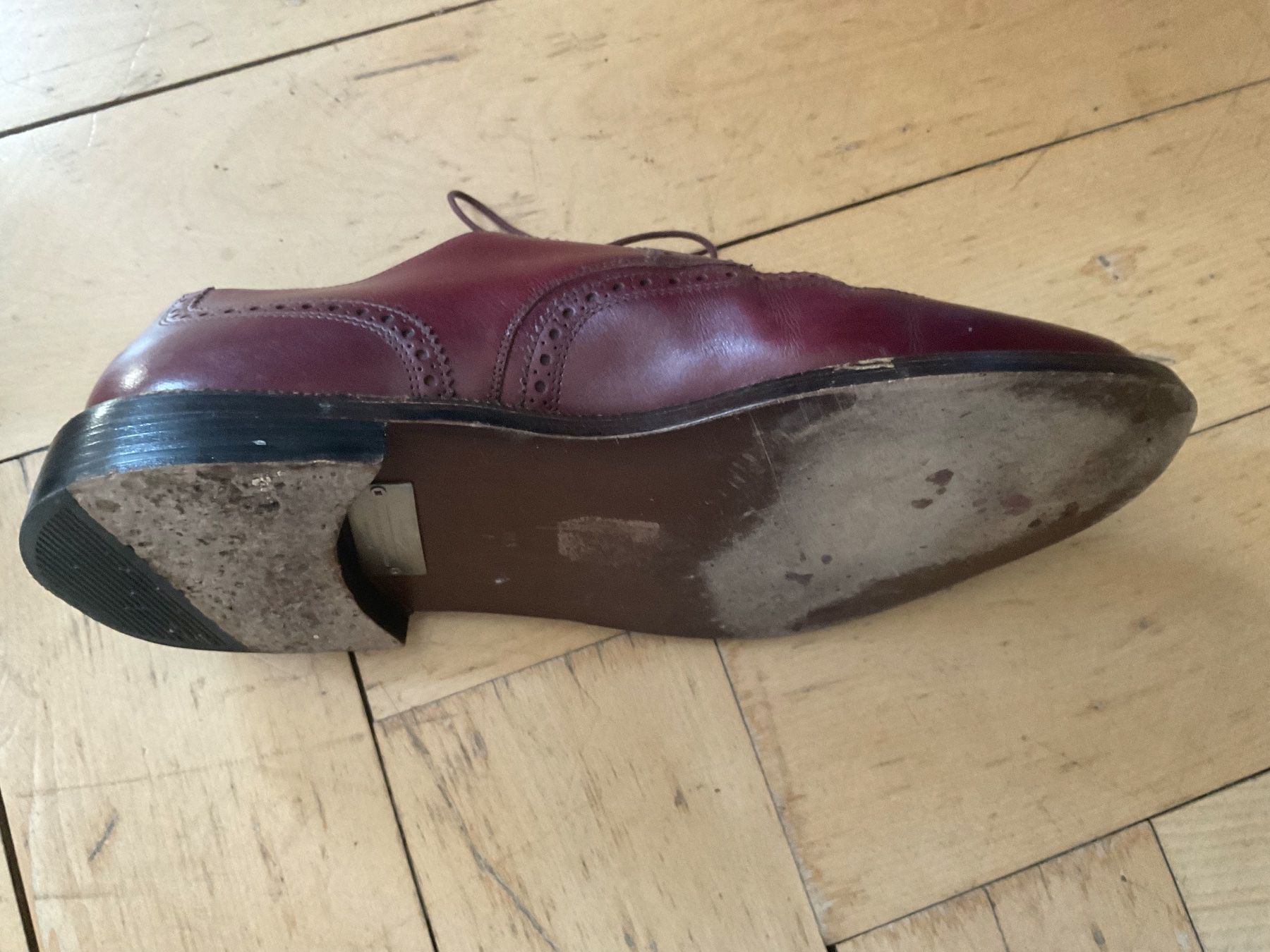 Bally Scarpe da uomo: Original Vintage Bally Brogues Size 11.5 – Usato da Zürich venduto da vintage_street_style 8