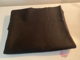 Filz Stoff schwarz ca. 61-110 cm