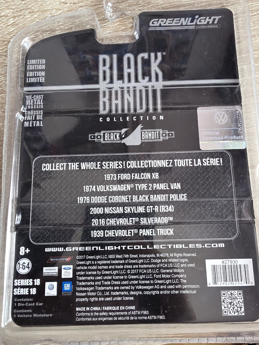 Greenlight Modellautos: Greenlight Black Bandit 1974 VW T2 Panel Van OVP – Neu und originalverpackt aus Untervaz von Mudskipper 1