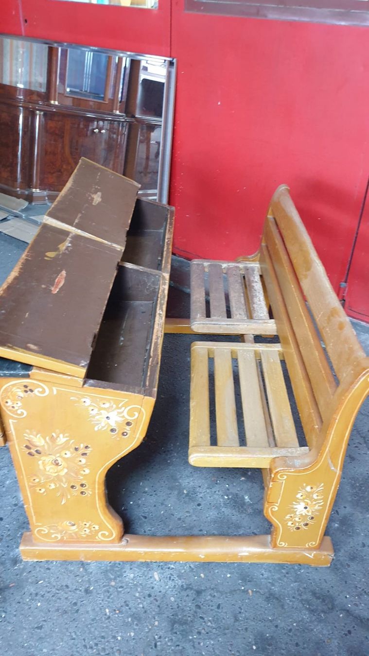 Bänke: SchuhlBank b115 t84 h72cm ca – Gebraucht aus Ettingen von inf_vhc7