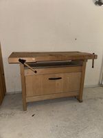Werkbank aus Holz