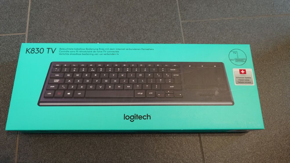 Logitech K830 Kabellose TV Tastatur (Neu und originalverpackt) in Bern ...