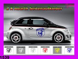 Abarth FIAT 500 Seitenaufkleber