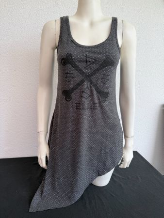 Débardeur long Diesel Fifty Five DSL gris – Taille S