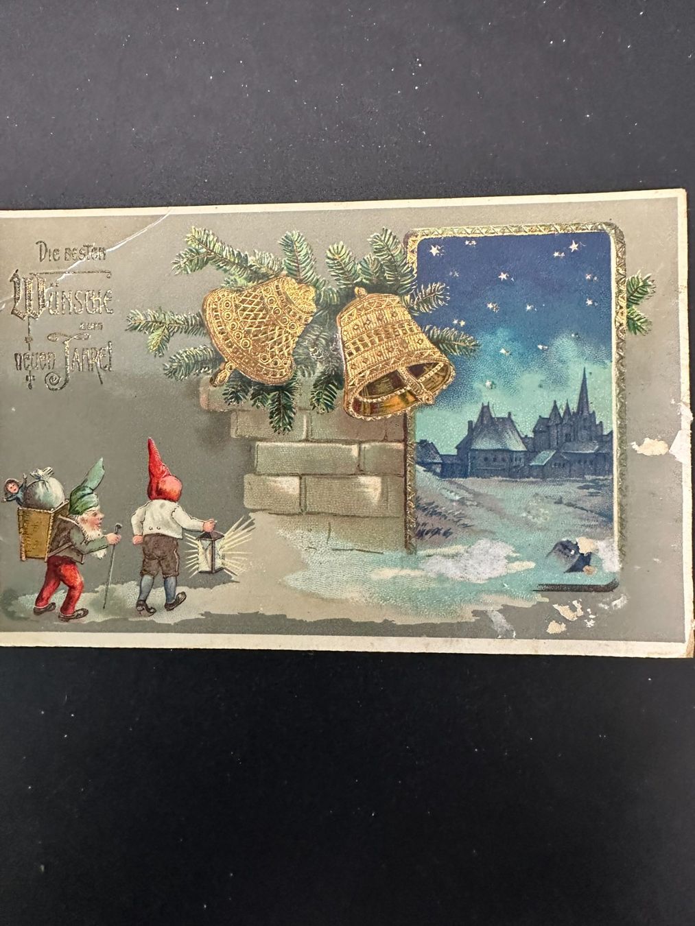 Cartoline postali: fünf verschiedene Neujahrskarten – Usato da Lyssach venduto da Zsag 2