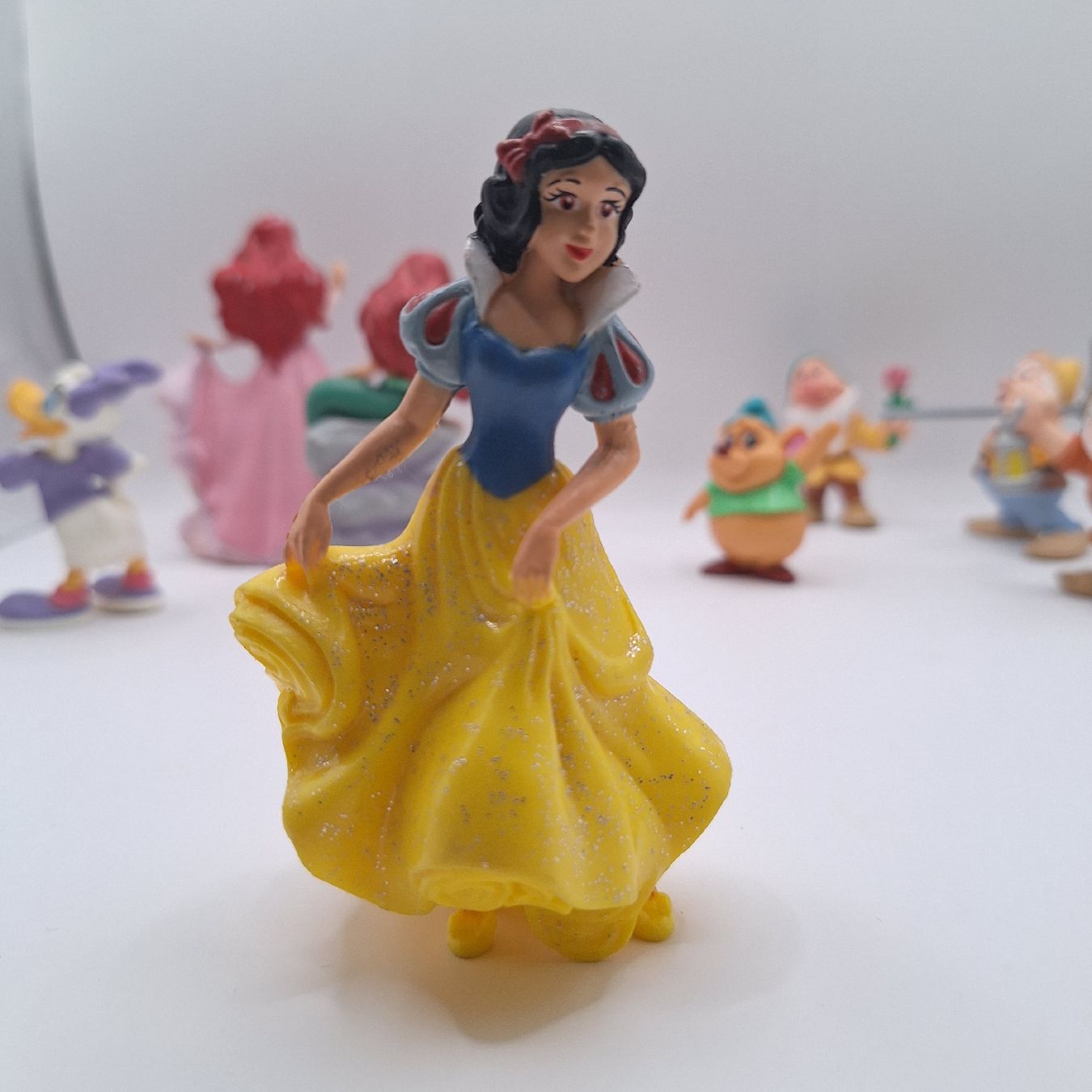 Bullyland Giocattoli: Disney Bullyland Ariel, Snow White, Daisy Figurines. – Usato da Genève venduto da Dorgos 4