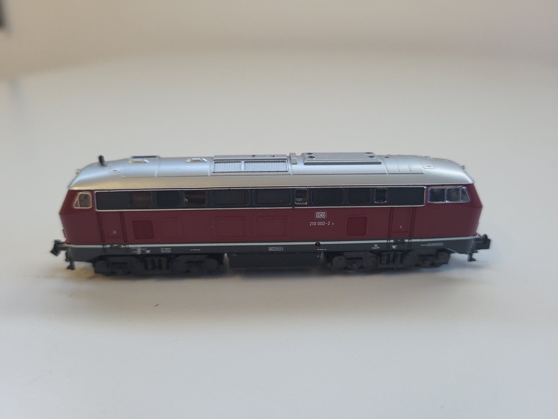 Fleischmann Modelleisenbahnen: Fleischmann 7232 Diesellok 210 002-2 – Gebraucht aus Brügg BE von POU-BELLE 1