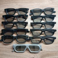 10 RealD 3D Brillen und 1 Master Image 3D Brille, Top!