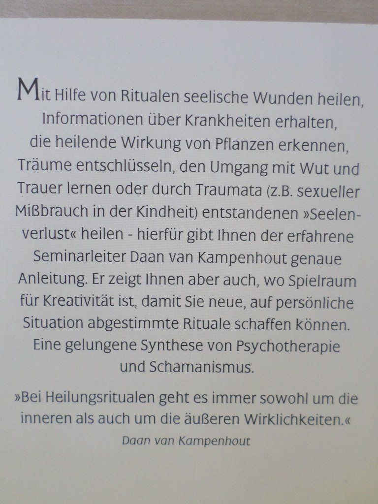 Bücher: Heilende Rituale / Daan van Kampenhout – Gebraucht aus Liestal von man_7bt6 1