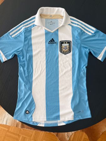 Vintage Argentinien Adidas Heimtrikot 2010/11 – Herren S