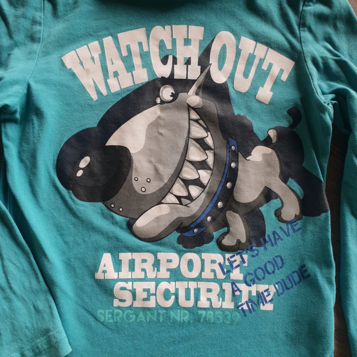 Maglioni & Felpe: 🐸 PULLOVER "AIRPORT SECURITY" 116 – Usato da Môtier (Vully) venduto da Frogs 1