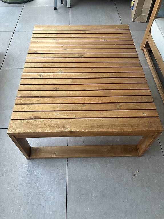 Sofas: *Moderne Gartenlounge aus Echtholz* – D'occasion à Embrach par imperium.daje 2