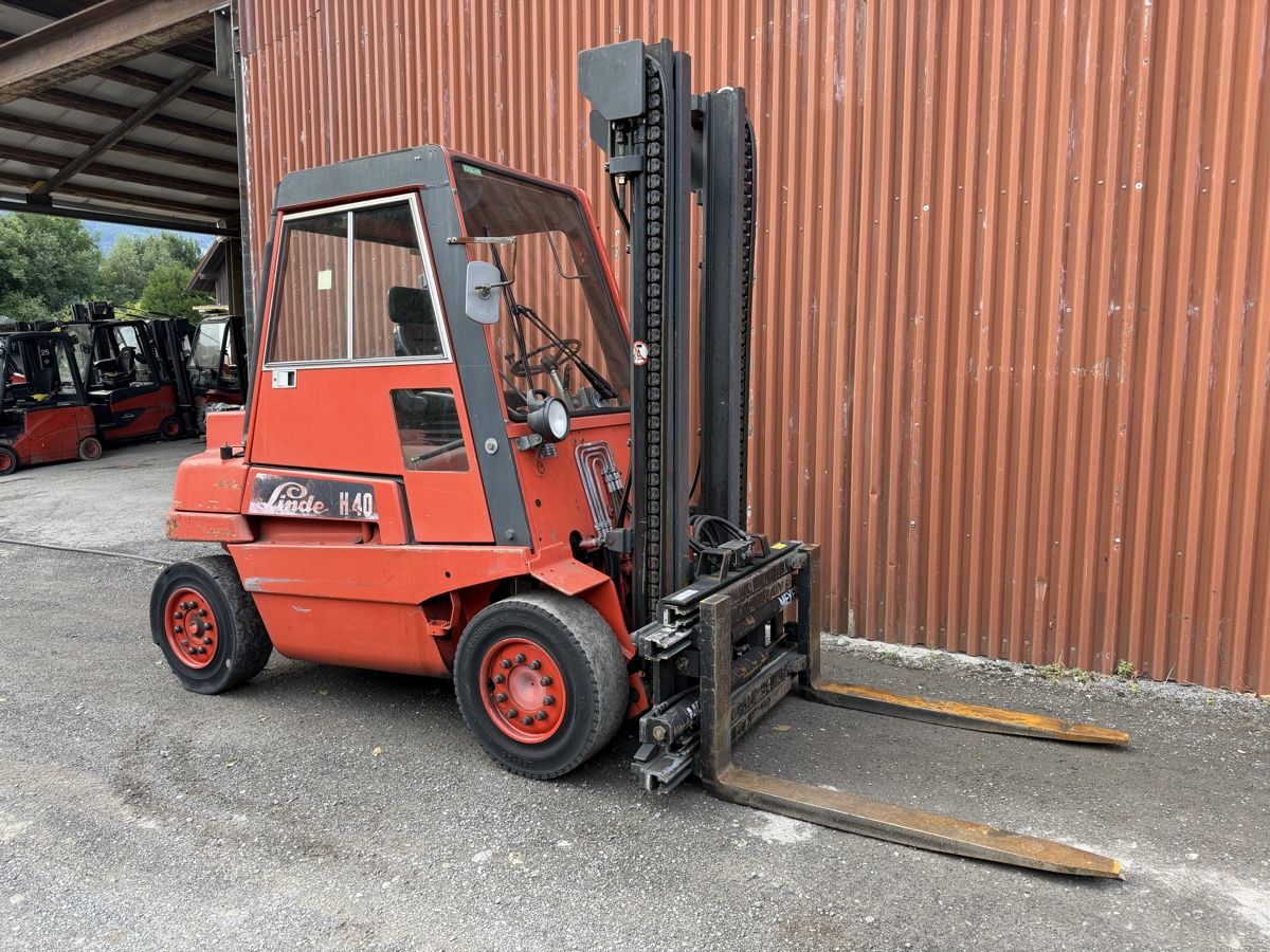 Linde Carrelli elevatori e a forche: Gabelstapler Linde H40 – Usato da Buchs SG venduto da werk96 1