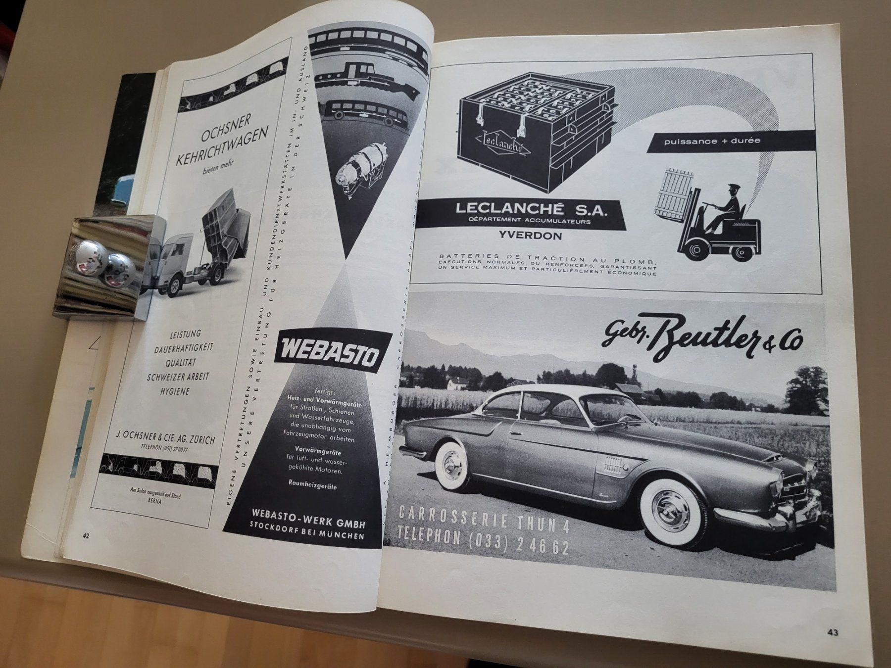 Riviste & Magazine: Automobil Revue Katalog 1957 – Usato da Wilen b. Wollerau venduto da 4banger 4