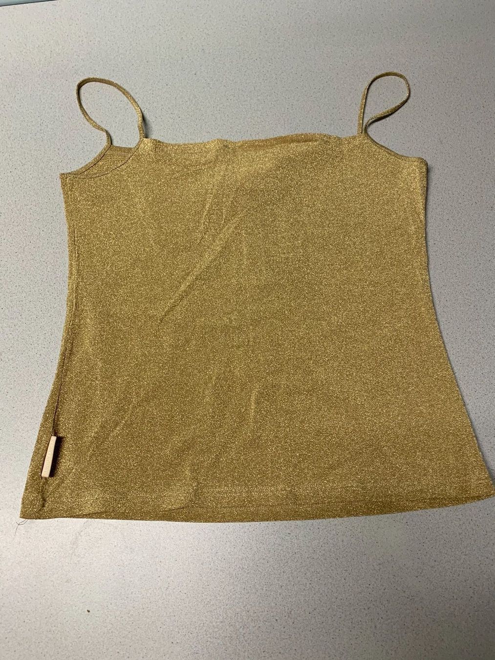 Gianfranco Ferre Tops: Designer Top gold GIANFRANCO FERRÉ Gr. S – Neu (gemäss Beschreibung) aus Biel-Benken BL von PANORMUS