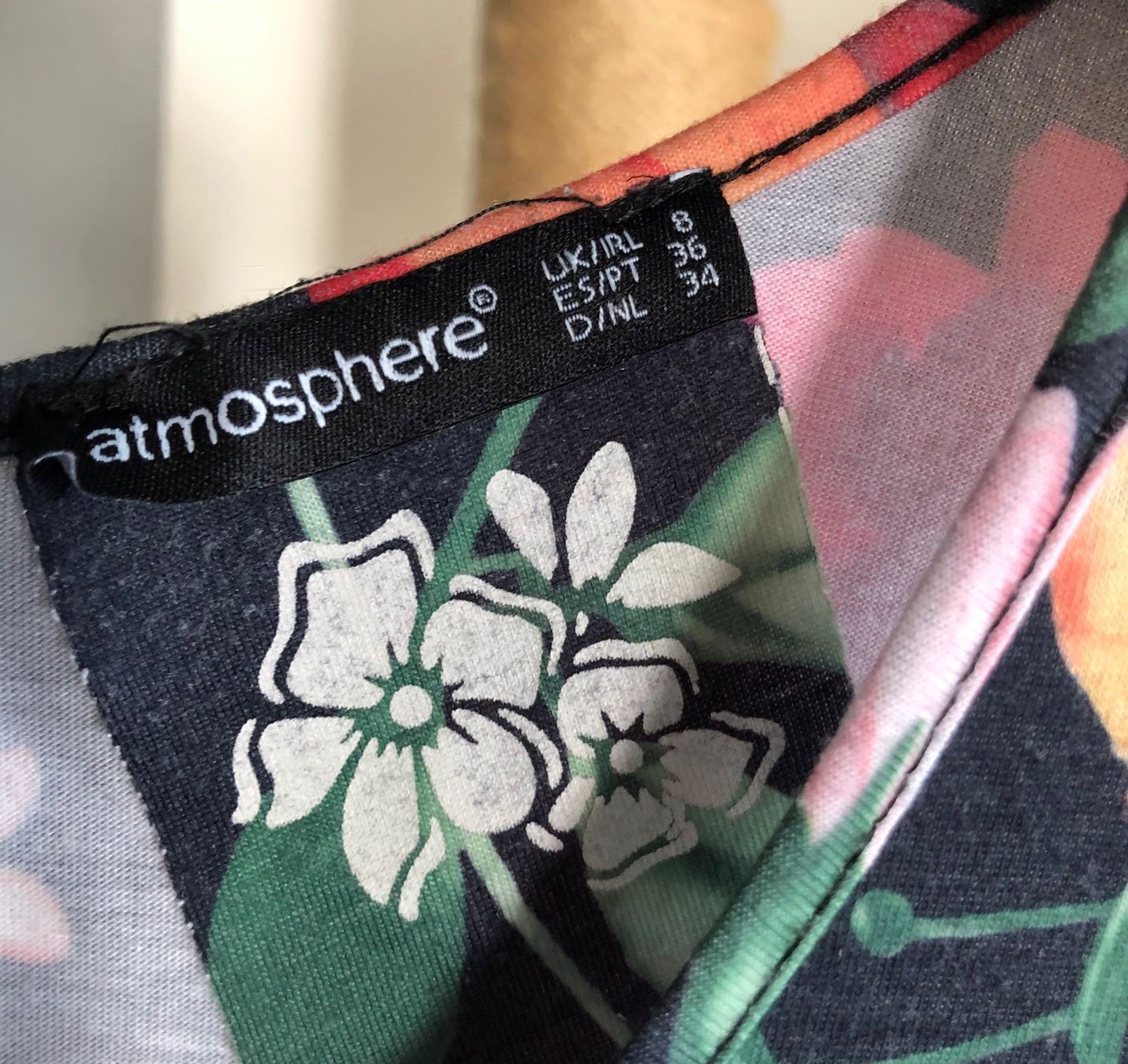 Vestiti: Robe sans manches à fleurs Atmosphere taille 34 bon état – Usato da Coppet venduto da Vanessamode 8
