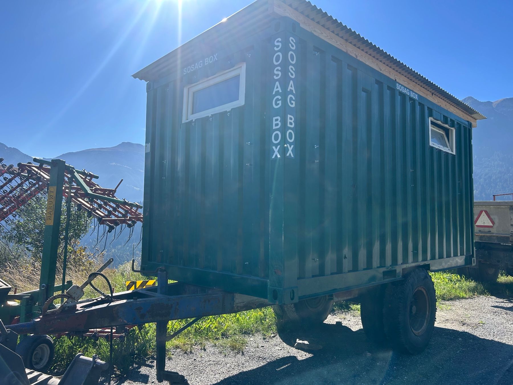 Contenitori edile: Ziegenstall, Kleintierstall, Container – Usato da Flerden venduto da resli06