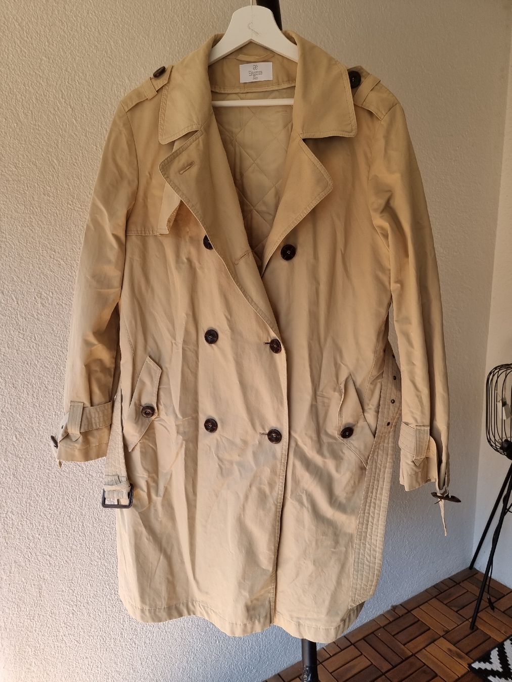 Cappotti: Trenchcoat von Elégance Paris Gr.40 – Usato da Balzers venduto da Homeandgarden