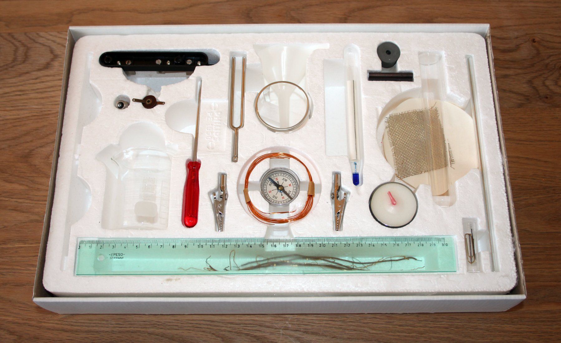 Kit di costruzioni: Philips Lehrbaukasten Physik PE1550 – Usato da Münchenbuchsee venduto da Chaoo 1
