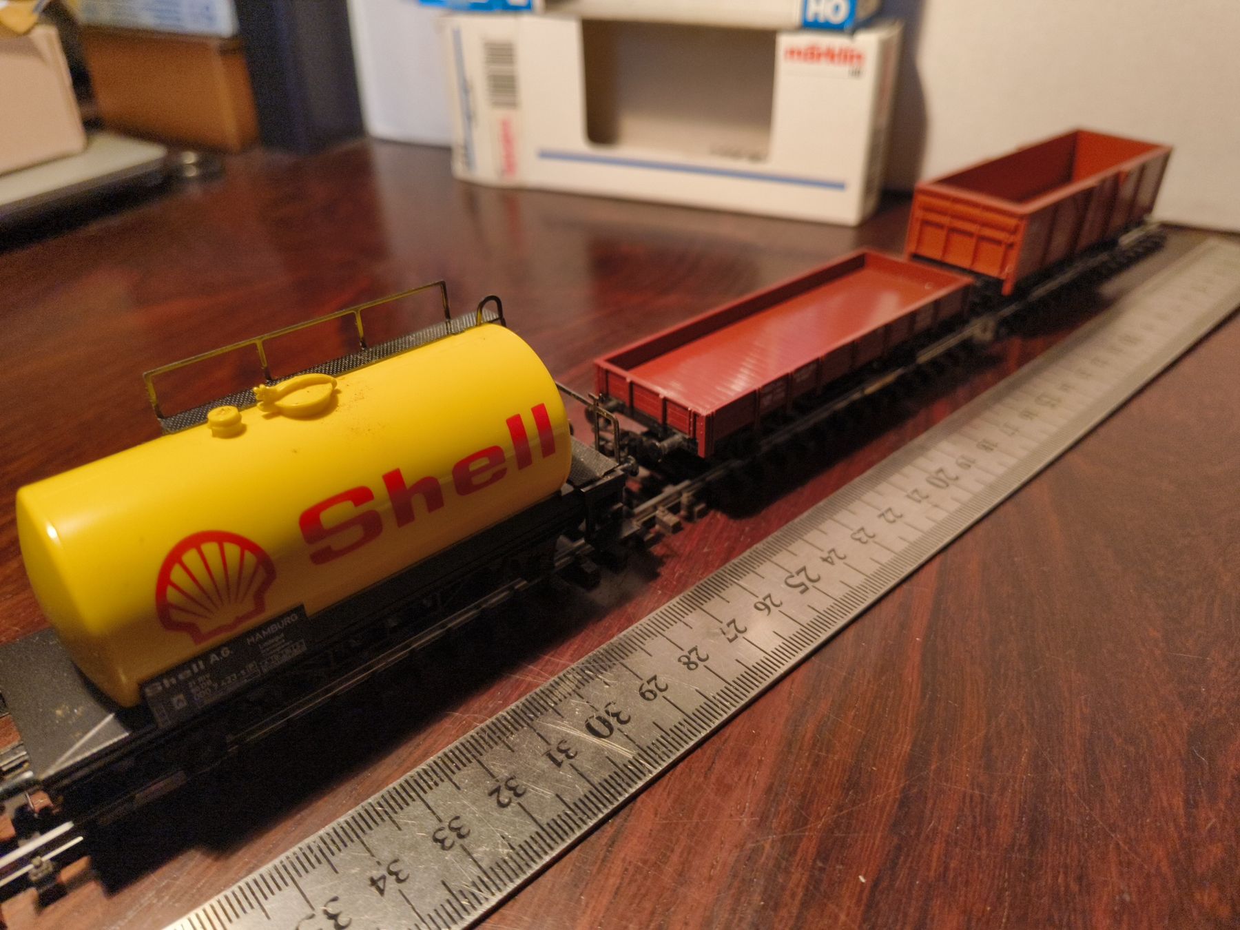 Märklin Trains électriques: Märklin H0 3 Güter Wagen Shell – Neuf avec emballage d'origine à stettlen par VintageBern_ch 3