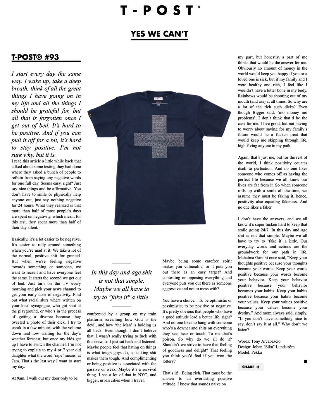 T-shirt: T-post.com Special T-Shirts mit Background - Grösse M – Nuovo (secondo la descrizione) da Münsingen venduto da Omasaki