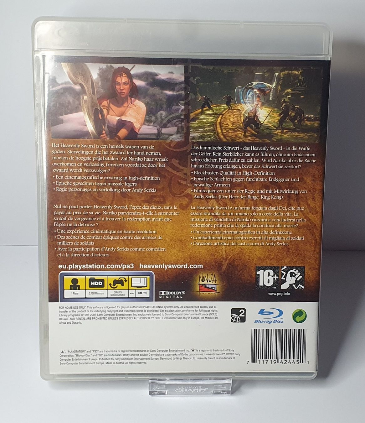 Giochi: Heavenly Sword - Playstation 3 – Usato da Gross venduto da ArcanaGameshop 1