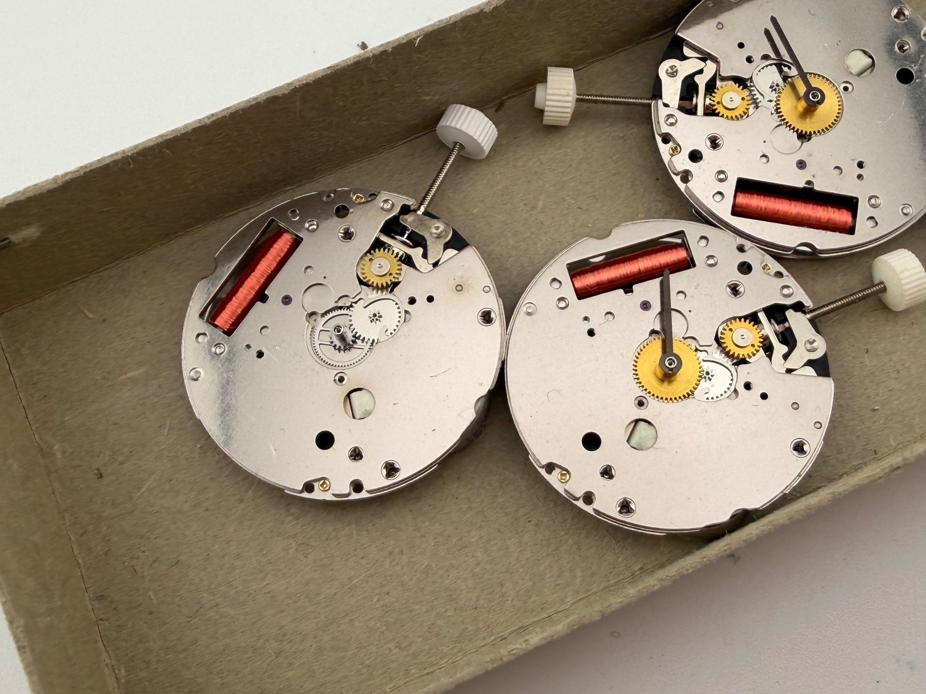 Uhren: Lot de 5 mouvements ISA 1198 – Defekt aus Biel/Bienne von MrP_WatchesBiel 1