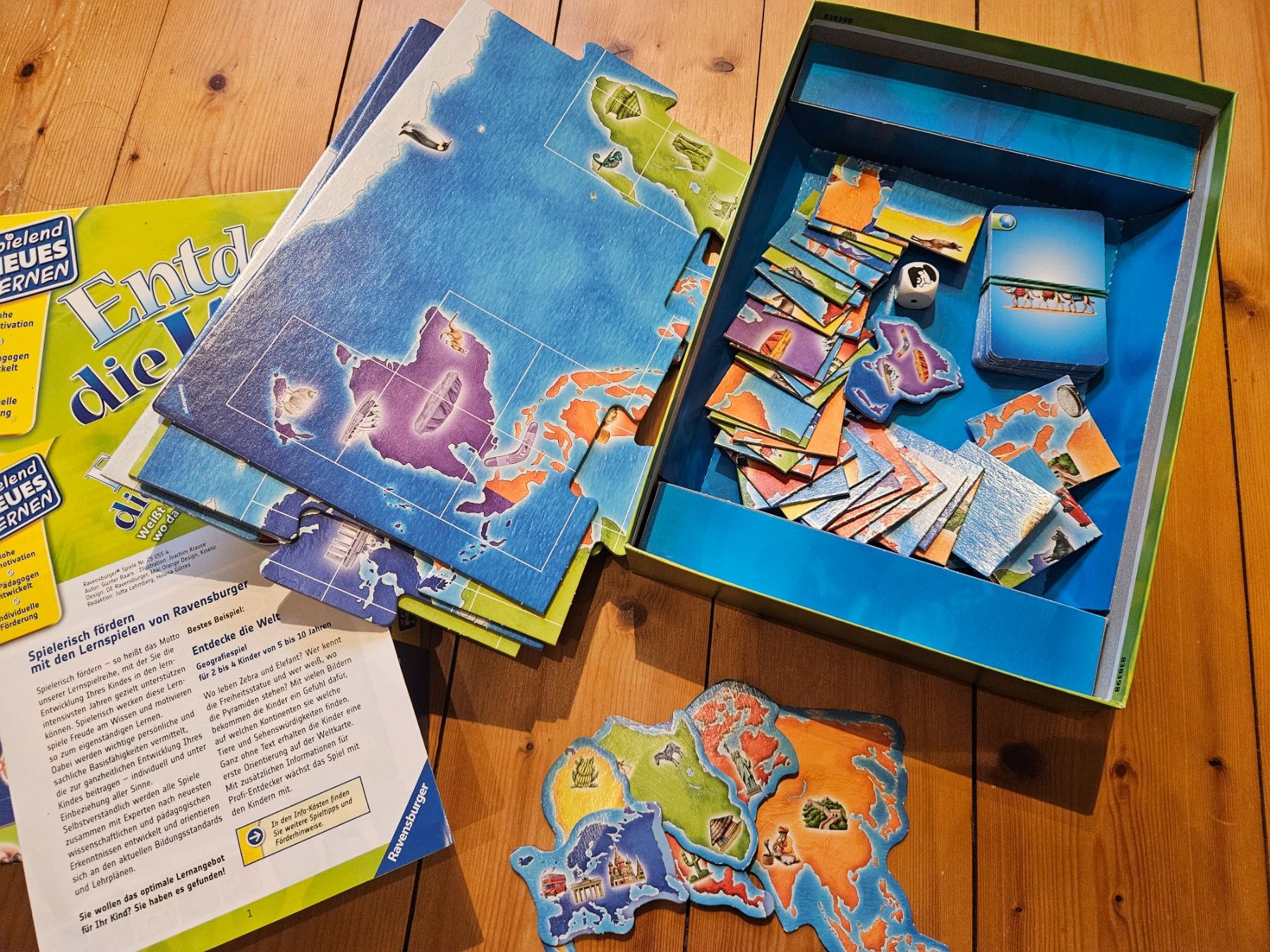 Ravensburger Giochi: Ravensburger Spiel "entdecke die Welt" – Usato da Rifferswil venduto da fle_5nqr 1