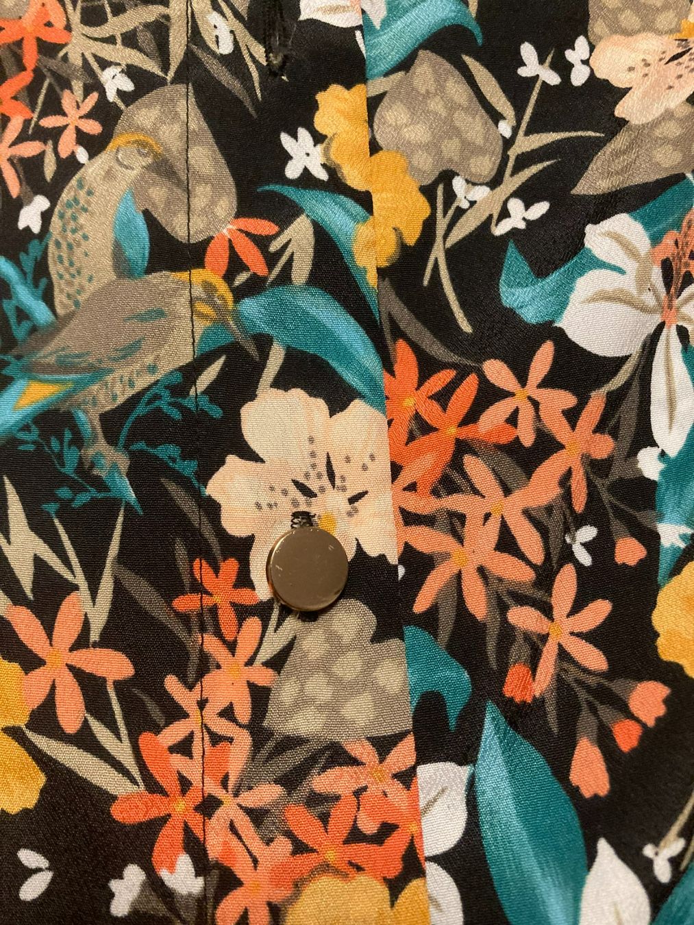 Top: Wunderschöne Frühlingsbluse mit Blumenmuster Größe 36/38 – Nuovo (secondo la descrizione) da Lausanne 26 venduto da anaxena 3